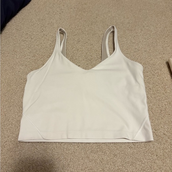 lululemon athletica White Tank Top - Picture 1 of 2
